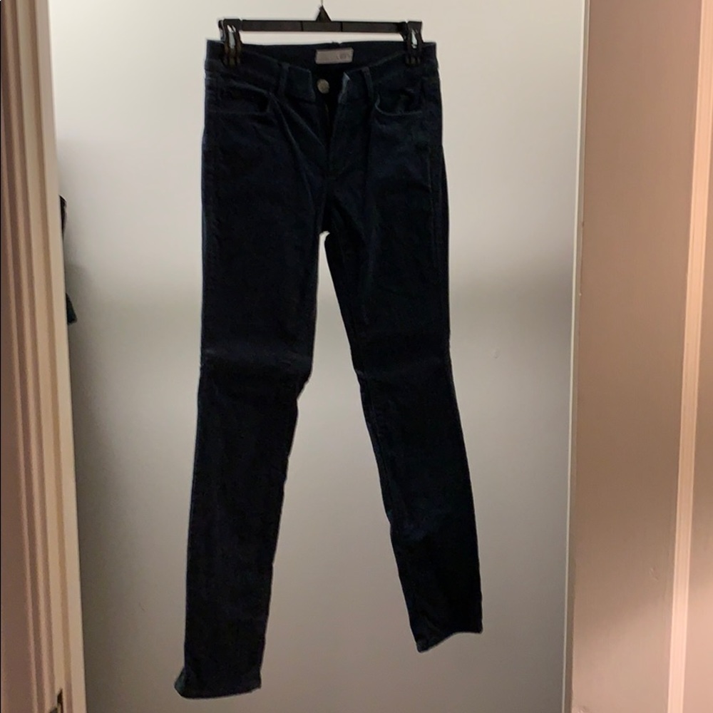 LOFT blue/gray corduroy pants